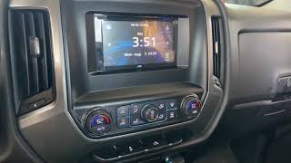 Aftermarket Radio Install 2017 & Up Chevy Truck And Retain Steering Wheel Control with Backup Camera