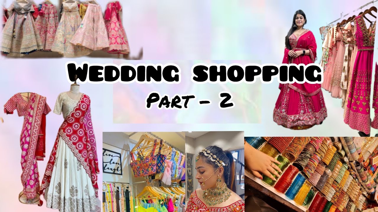 Wedding shopping vlog | part 2 | indore | minoli