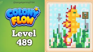 Colony Flow Level 489 game walkthrough