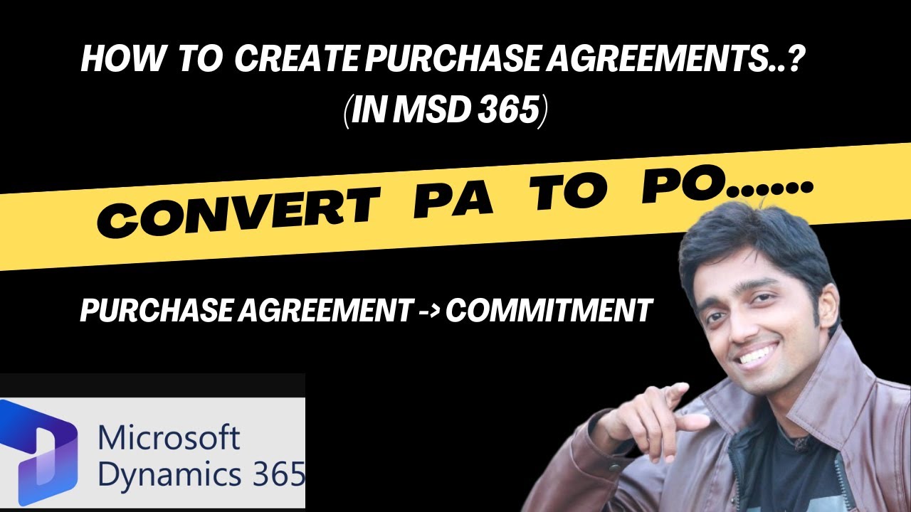 Как создать договор купли-продажи в Microsoft Dynamics 365 F&O | 