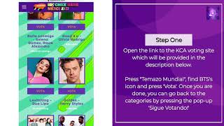 ☁️ BTS Voting Tutorial - Kids' Choice Awards Mexico 2021