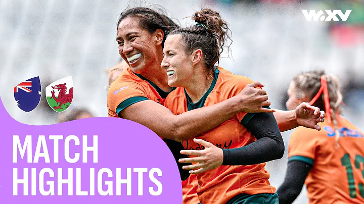 Australia put on a RUTHLESS performance 😱 | Australia v Wales | Highlights | WXV 2