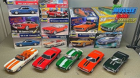 Revell 1969 Chevrolet Camaro Kit Compare and Contents