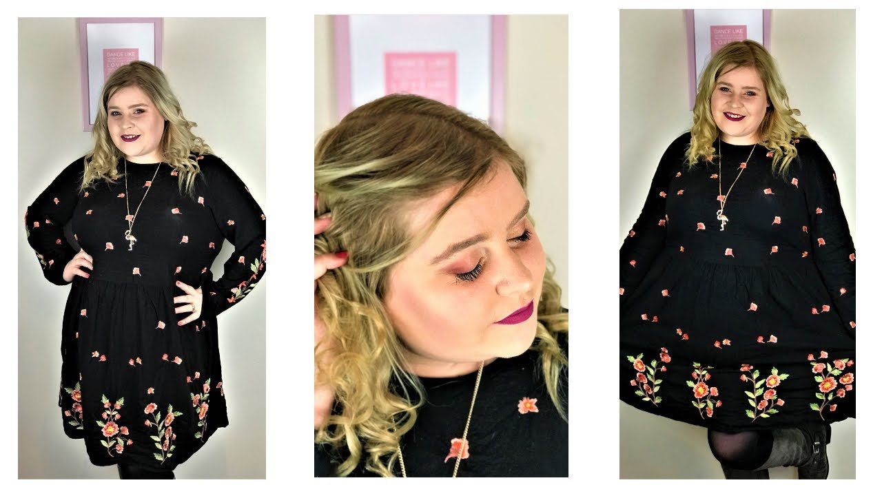 Plus size OOTD ¦ Rose Dress ¦ Beenafish