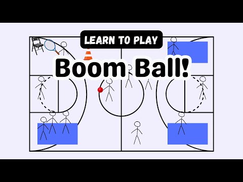 Learn How to Play Boom Ball! A Great Game For Your PE Class! Give It A Try!