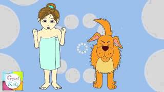 After The Bath I Try Try Try Nursery Rhyme   Kids Animation Rhymes Songs   YouTube 360p