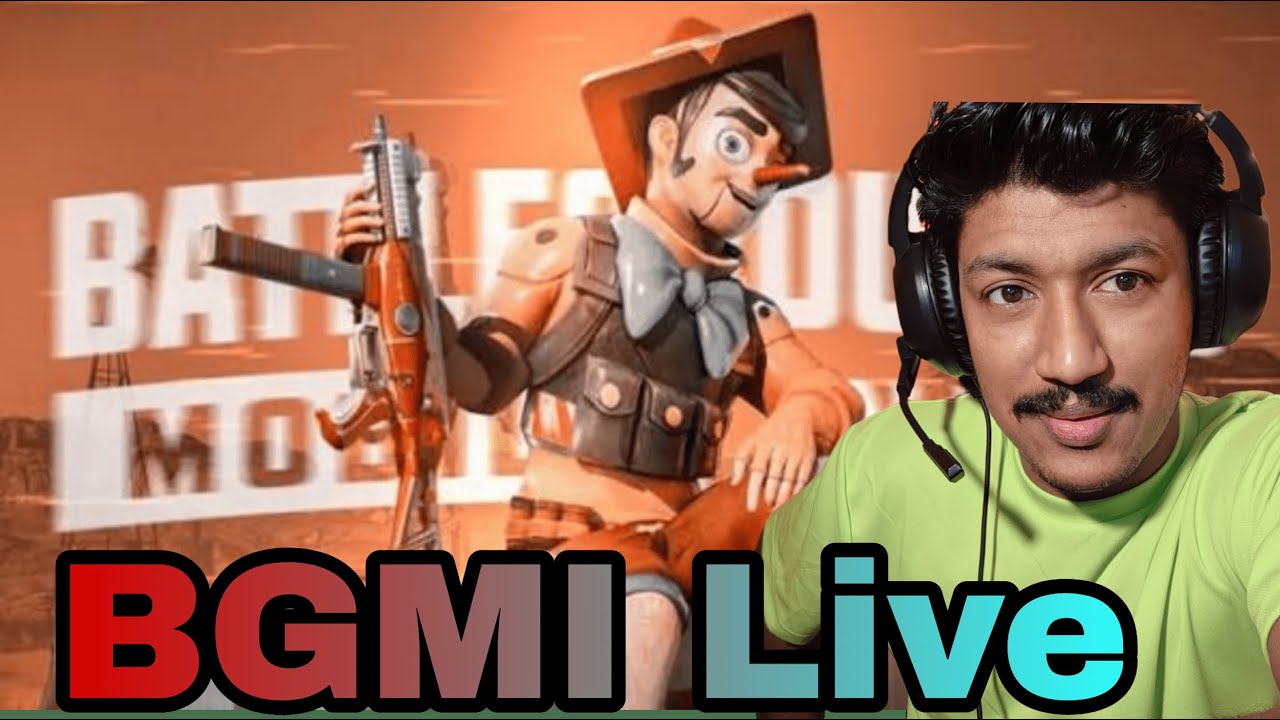 BGMI live stream.