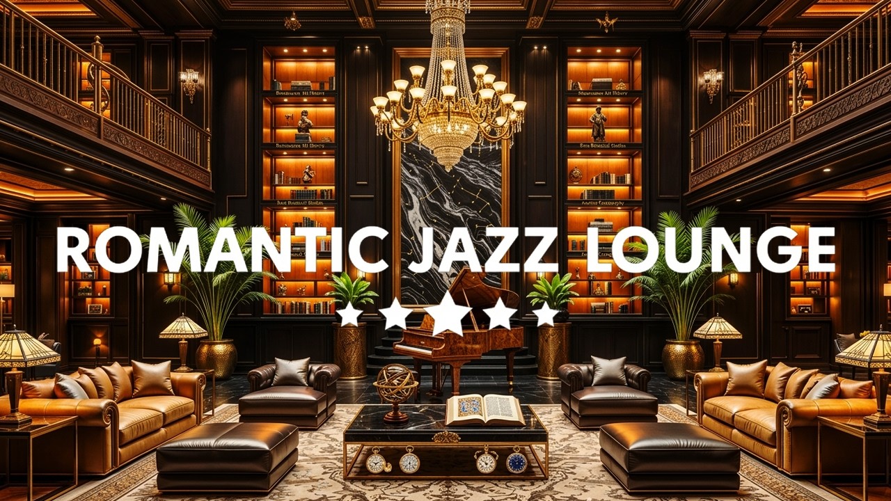 Luxury Hotel Lobby Music BGM - Jazz Saxophone Instrumental Music ...