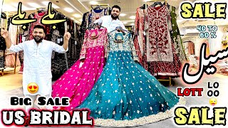 US Bridal Sale 🤩 Pakistani Bridal And Party Wear Dresses Upto 40 To 60 % Off | Wedding Dresses Sale