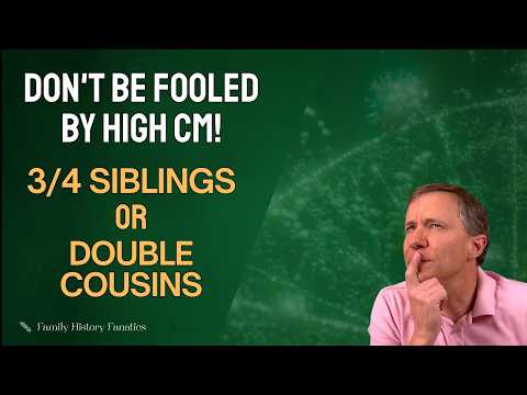 3/4 Siblings vs. Double First Cousins: How to Tell the Difference