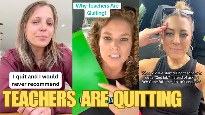 Teachers are Mass Quitting Education in 2025....Why ?