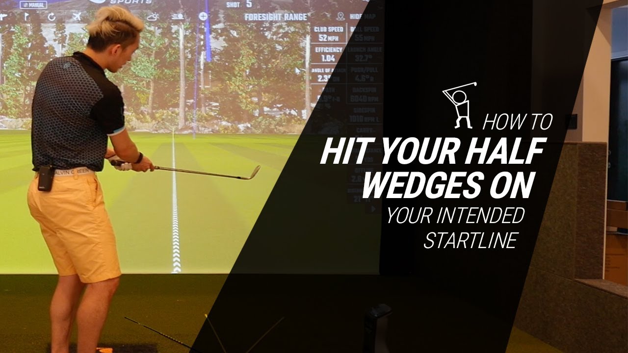 How to Hit your Half Wedge Shots On Line YouTube