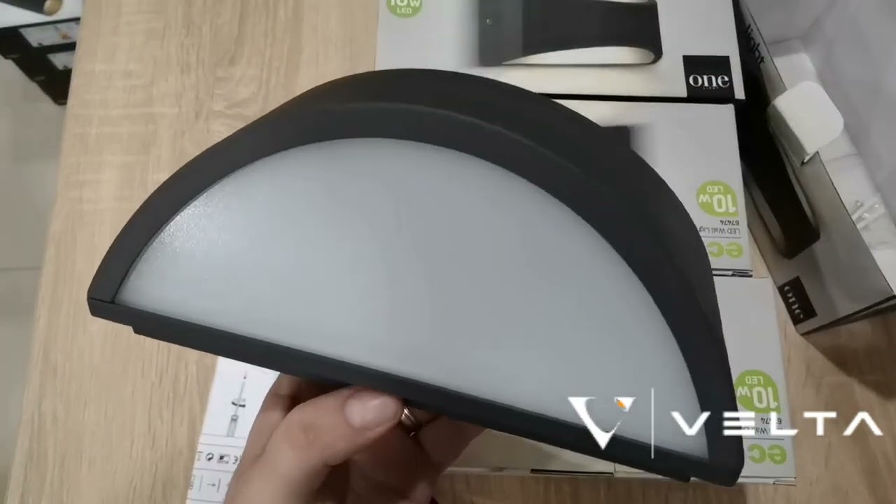 Prezentare Aplica de exterior culoare antracit 10W