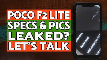 Rumor | Poco F2 Lite Leak | Specifications | Pictures | Let