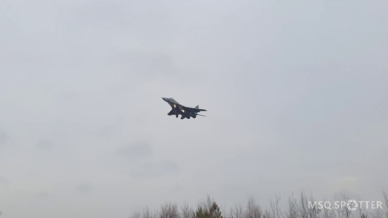 Миг-29 на авиабазе в Барановичах