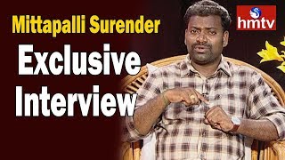 Lyricist & Singer Mittapalli Surender Exclusive Interview | Telangana Formation Day | hmtv