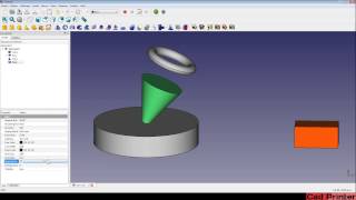 Freecad Tutoriel 09-Bien débuter: Atelier Part et éditeur de propriétés