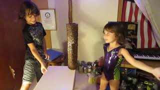 Destroying Stack of 4000 Pennies