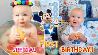 A SPECIAL 1st BIRTHDAY - OPENING PRESENTS!