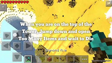 MCPE  0.10.4 bug | permanent jump and invisible