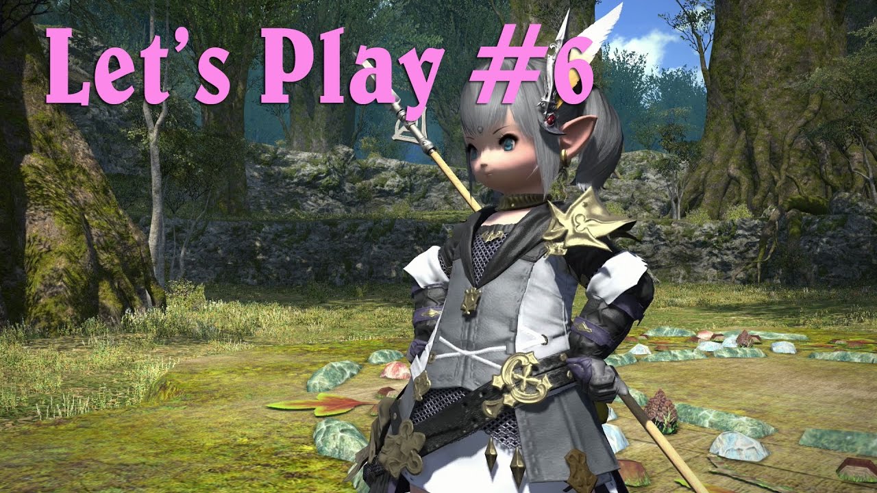 Final Fantasy XIV Let's Play 06 Hall of the Novice and Level 15