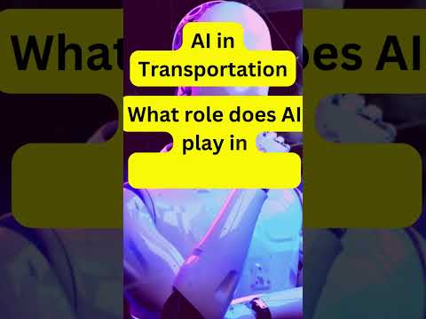 “AI in Transportation: Changing the Way We Move! 🚗🤖”