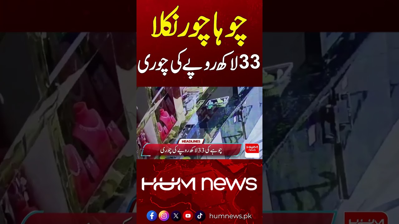 Rat Steals Precious Diamond-Encrusted Jewelry | Hum News | Pakistan