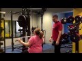 Personal training at sand and steel fitness