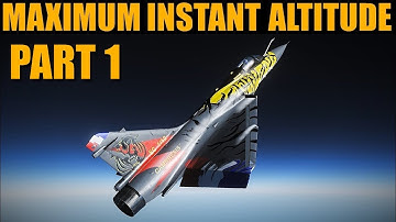 Fast Jets: Max Instant Altitude PART 1 | DCS WORLD