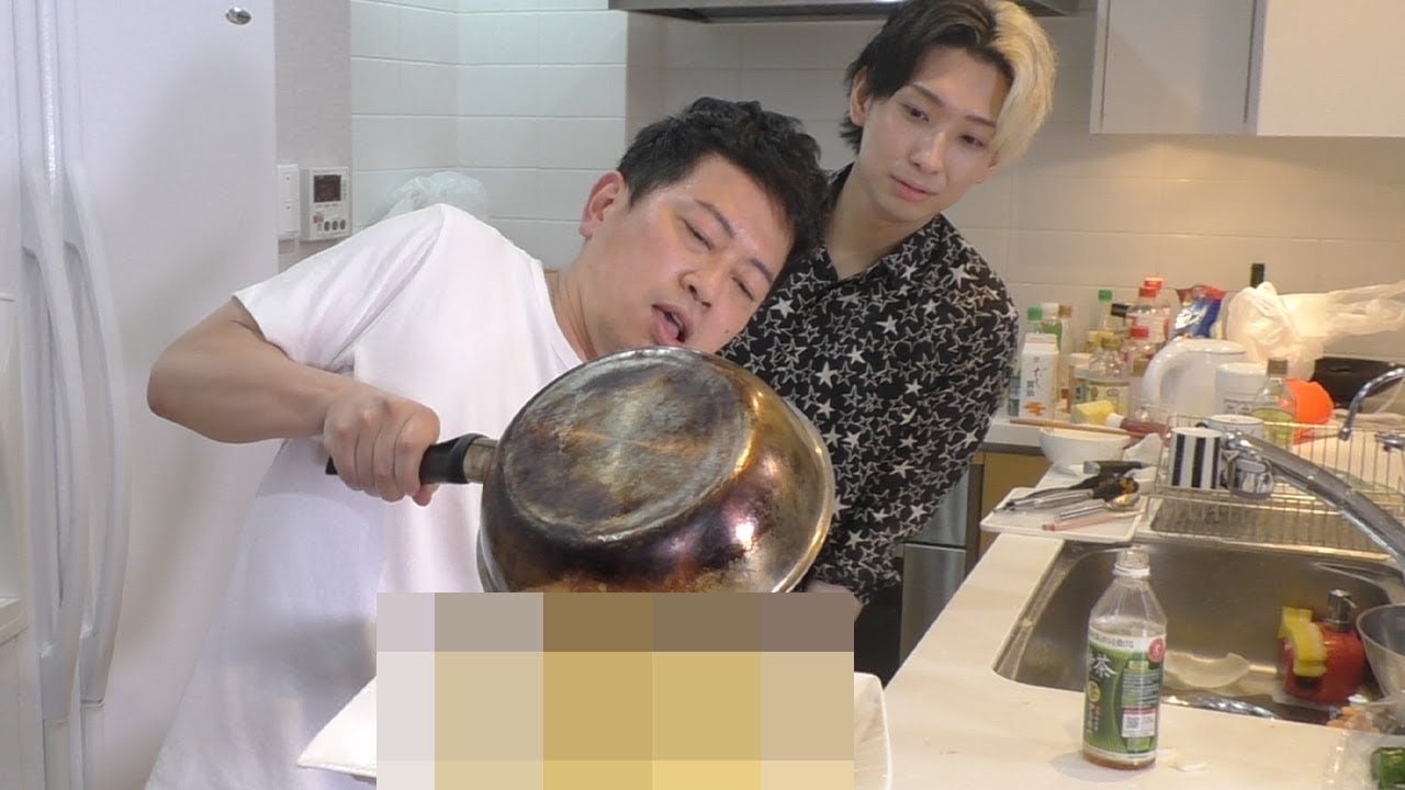 おとん宮迫に今から冷蔵庫の中にあるものだけでなんか飯作ってと無茶振りしてみたww