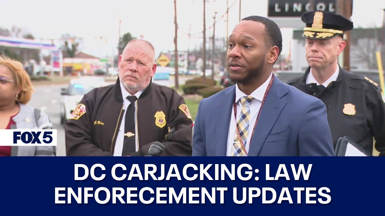 DC carjacking update Law enforcement leaders provide updates after suspect fatally shot by