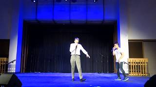 Vocal Percussion Demo by Jarom Hess and Z Tai - BYU A Cappella Jam, 7 Dec 2018