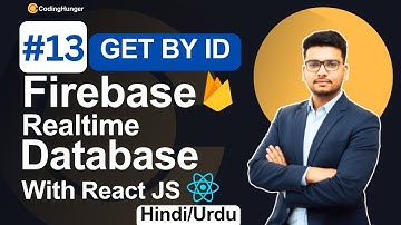 GET By ID Data From Firebase Database ( Realtime Database ) | Master Firebase With React JS in Hindi