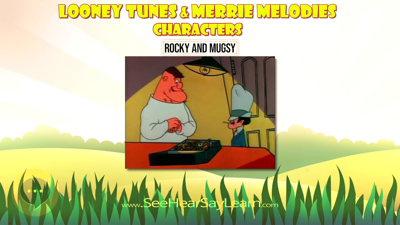 Rocky and Mugsy 📺👀 Cartoon Characters 📺👀 YouTube
