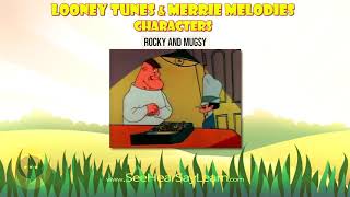 Rocky And Mugsy Cartoon Characters
