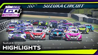 Simgear Gt4 Challenge ⭐ S7R3 ⭐ Highlights ⭐ Suzuka
