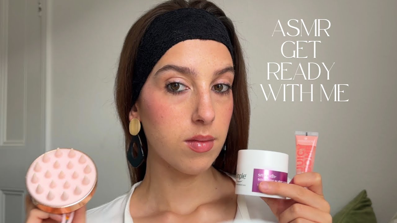 ASMR GRWM (Get Ready With Me) ~ soft sounds, real person asmr #unintentionalasmr #asmrsleep