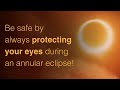 &#39;Ring of Fire&#39; Annular Solar Eclipse - How to safely view it