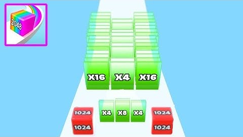 Jelly Run 2048- Gameplay | Great New Gameplay New Update  | Android Game 2024