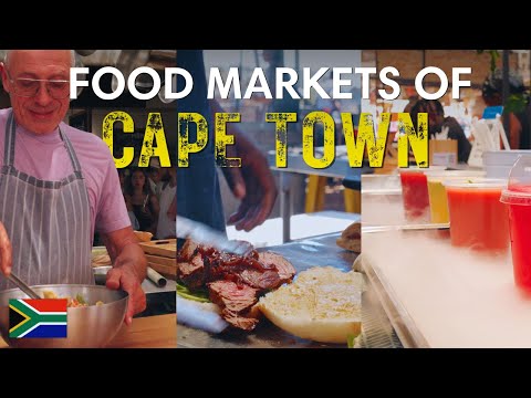 Cape Town's UNREAL Food Markets (better than U.S. food?)