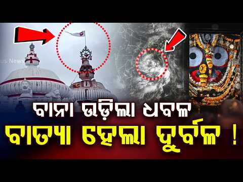 White Bana At Puri Jagannath Temple: Lord Jagannath's Divine Sign As Cyclone Weakens | Argus News