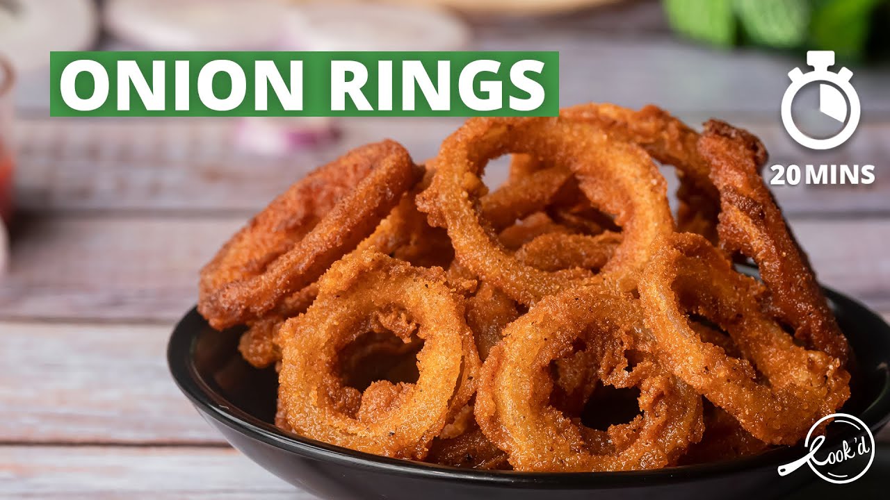 Onion Rings Recipe How to make Crispy Onion Rings Crunchy Onion