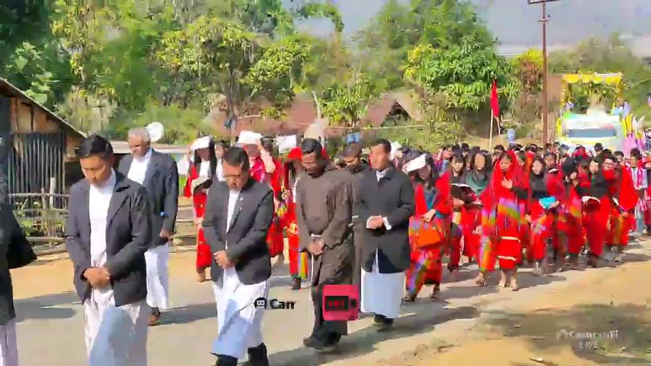 The 34th All Tangkhul Catholic General Congress (ATCGC) Eucharistic Procession)