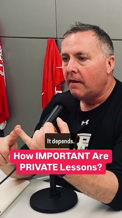 How IMPORTANT are PRIVATE LESSONS to YOUR DEVELOPMENT?