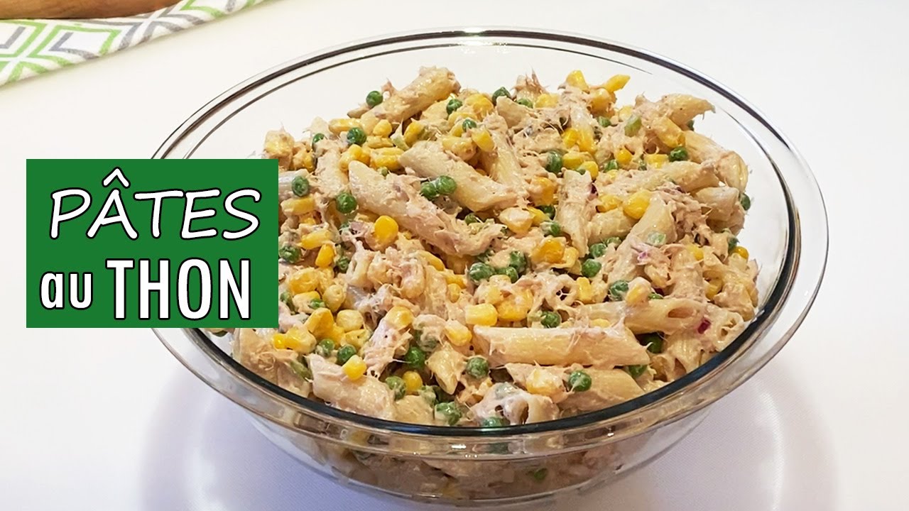 Pâtes au thon & sauce crémeuse (la meilleure!) YouTube