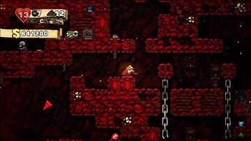 Spelunky XBLA (1080i HD) Bonus #4: Completing Hell with Vlad