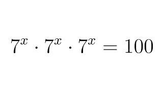 can you solve for x | A Very Tricky Exponential Equation Challenge