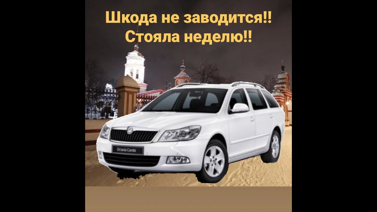 Шкода Октавия не крутит стартер - YouTube