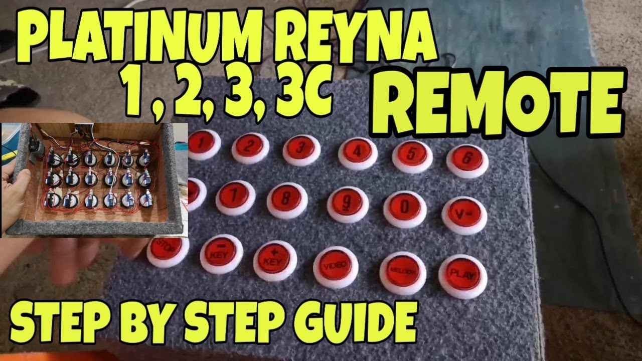 Videoke Remote Control Paano Gumawa Platinum Homemade TechZ YouTube