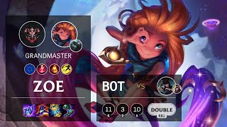 Zoe Bot vs Caitlyn - EUW Grandmaster Patch 11.10